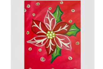 Paint Nite: Poinsettia Passion